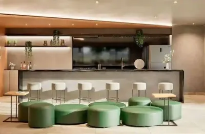 Agio de apartamento de 57 m² com 1 suíte à venda por r$ 470.000 no setor central - goiânia