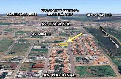 Terreno de 395 m² à venda por r$ 140.000 no polocentro l - anápolis