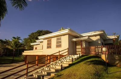 Chácara de 5000 m²com 4 dormitórios para alugar por r$ 20.000/mês - condomínio alta vista - senador canedo