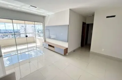 Apartamento de 76 m² com 03 quartos sendo 01 suíte à venda por no ed. visage arena - jardim goiás goiânia/go