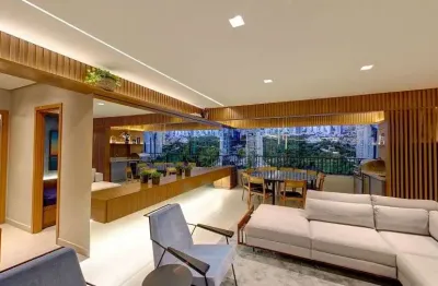 Apartamento de 75 m² com 02 suítes à venda por r$ 600.000 no setor pedro ludovico - goiânia