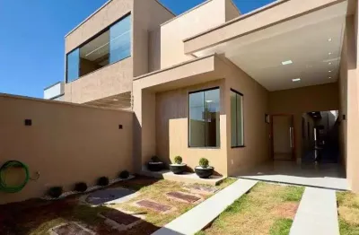 Casa de 163 m² com 03 quartos à venda por r$ 750.000 no residencial village garavelo - aparecida de goiânia