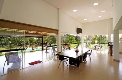 Chácara com 4 dormitórios à venda, 5070 m² por r$ 3.500.000 - condomínio alto da boa vista - senador canedo/go