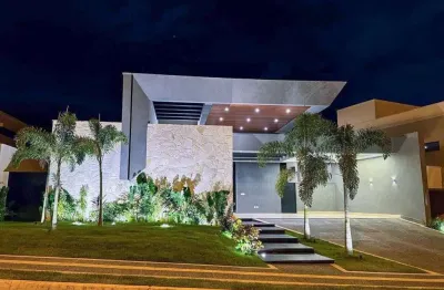 Casa com 3 dormitórios à venda, 290 m² por r$ 3.500.000,00 - portal do sol garden - goiânia/go