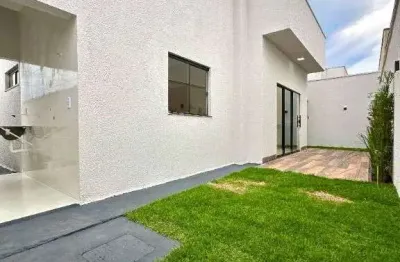 Casa de 124m² com 3 quartos à venda por r$ 480.000 no residencial monte de cristo em trindade/go