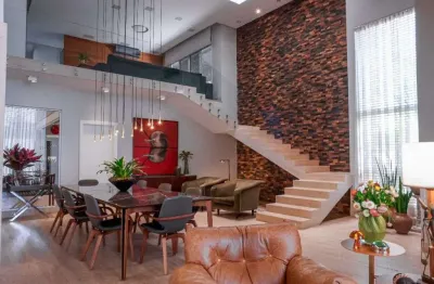 Sobrado de 564 m² com 03 suítes à venda  - alphaville flamboyant residencial dos ipês  - goiânia/go