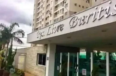 Apartamento de 57 m² com 02 quartos à venda - condominio livre dos buritis-  parque amazônia - goiânia/go