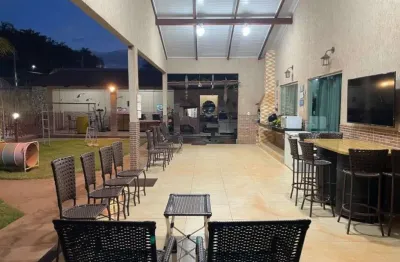 Chácara de 2170 m² com 04 suítes à venda - sítio de recreio pindorama - goiânia/go