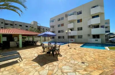 Apartamento de 53 m² com 02 quartos à venda por r$ 150.000,00 no residencial ilha bella ii, estância itaici em caldas novas/go