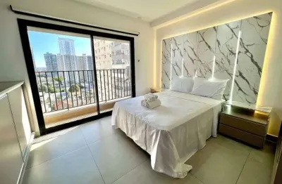 Flat de 46 m² com 01 suíte à venda por r$ 595.000,00 no citizen home bueno, setor bueno em goiânia/go