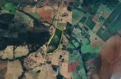 Área de 21707 m² à venda por r$ 1.500.000 na área rural de senador canedo - senador canedo
