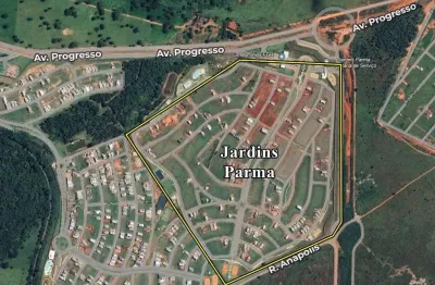 Área de 279 m² à venda por r$ 270.000 no jardins parma - senador canedo