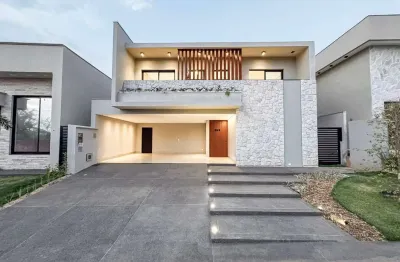 Casa de Condomínio com 4 Suítes à Venda, 261 m² no Jardins Capri em Senador Canedo/GO.