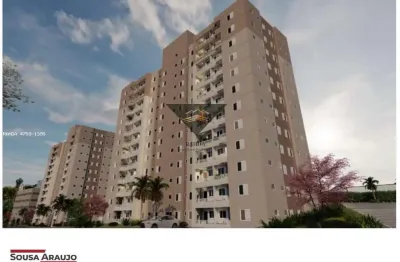 Apartamento para venda em mogi das cruzes, vila cintra, 2 dormitórios, 1 banheiro, 1 vaga