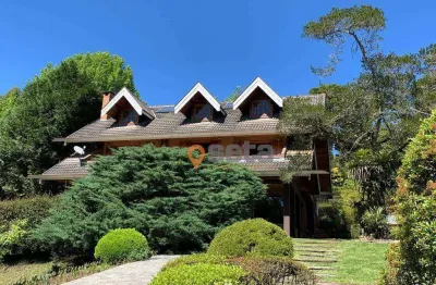 Casa à venda, 235 m² por r$ 2.200.000,00 - vila inglesa - campos do jordão/sp