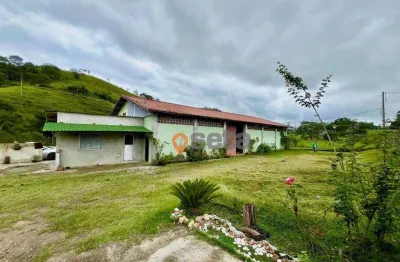 Galpão para alugar, 500 m² por r$ 3.305,00/mês - tapanhão - jambeiro/sp