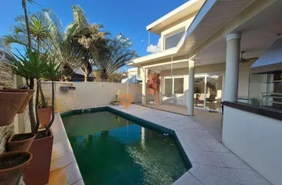 Casa em condomínio fechado, com 5 dormitórios, 358 m² - venda por r$ 2.350.000 ou aluguel por r$ 10.090/mês - jardim altos de santana ii - jacareí/sp