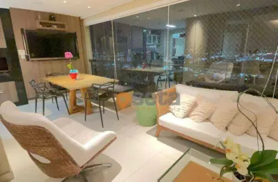 Apartamento com 3 dormitórios à venda, 194 m² por r$ 2.900.000,00 - jardim aquarius - são josé dos campos/sp