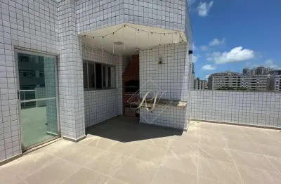 Cobertura duplex, churrasqueira, 2 vagas demarcadas no bairro ponta da praia em santos!!