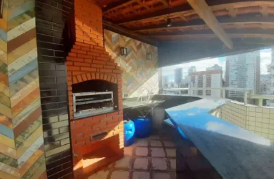 À 4 quadras da praia do boqueirão!!! sacada na sala, 2 dormitórios amplos sendo 1 com sacada, elevador, portaria, na cidade de santos!!!