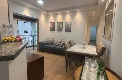 Sala com sacada fechada em vidros, 2 dormitórios, lazer completo na cidade de santos!!!