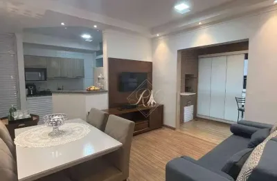Sala com sacada fechada em vidros, 2 dormitórios, lazer completo na cidade de santos!!!