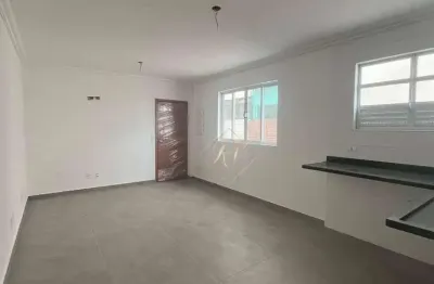 Prédio novo, frente, 2 dormitórios, vaga demarcada na cidade de santos!!!
