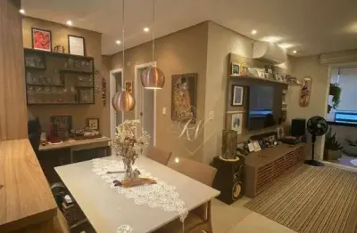 Excelente oportunidade!!! apartamento impecável, sacada na sala, 2 dormitórios, lazer completo, 2 vagas de garagem no bairro embaré em santos!!!