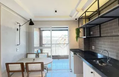 Fica tudo, apartamento decorado, fino acabamento, lazer, vaga demarcada na cidade de santos!!!