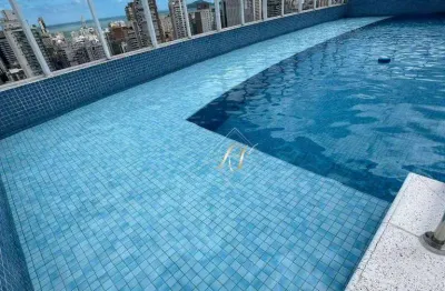 Lindo apartamento, 2 dormitórios, andar alto, lazer completo, no bairro boqueirão em santos!!!