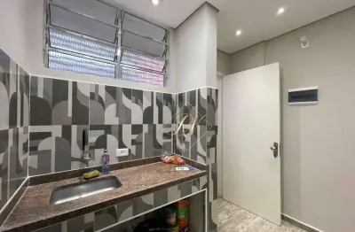 Apartamento com 1 dormitório à venda, 38 m² por r$ 382.000,00 - boqueirão - santos/sp