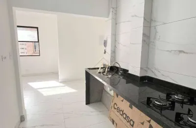 Venha conhecer!! sol da manhã, andar alto, vista mar, 1 suíte, na quadra da praia, no bairro ponta da praia em santos!!