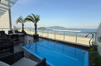 Maravilhosa cobertura penthouse, frente mar, porteira fechada no bairro do itararé!!!