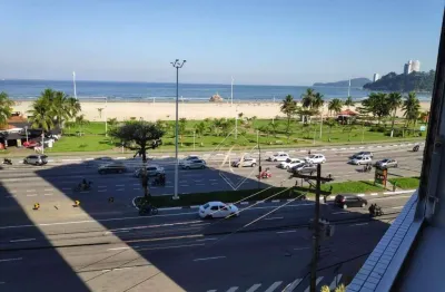 Vista mar, prédio com elevadores, portaria 24 horas, super bem localizado na cidade de são vicente!!!