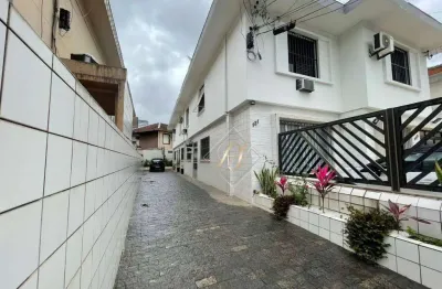 Sobrado com 2 dormitórios à venda, 86 m² por r$ 450.000 - vila matias - santos/sp