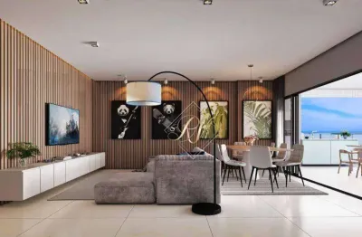 Apartamento com 3 dormitórios à venda, 142 m² por r$ 1.555.000,00 - aviação - praia grande/sp