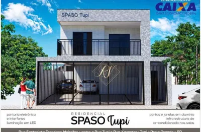 Village com 2 dormitórios à venda, 52 m² por r$ 329.000,00 - tupi - praia grande/sp