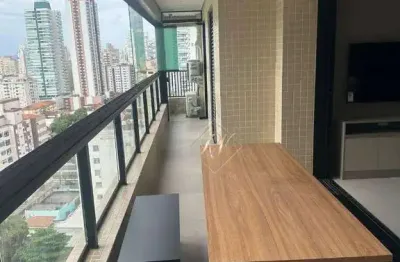 Fino acabamento, portaria fechada!!! andar alto, vista livre, varanda gourmet fechada em vidros, 2 dormitórios, 1 suíte, vaga demarcada,lazer completo