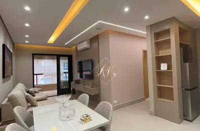 Lindo apartamento,  fino acabamento, varanda gourmet, 2 dormitórios, porteira fechada, à 1 quadra na cidade de santos!!!