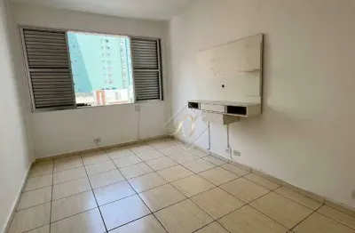 Excelente kitnet para locação, prédio em frente a praia, portaria 24 horas na cidade de santos!!!