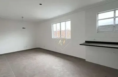Excelente apartamento, novo, 2 dormitórios, elevador, vaga demarcada na cidade de santos!!!