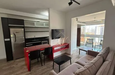 Oportunidade!! sacada na sala, 1 dormitório, lazer completo na cidade de santos!!!