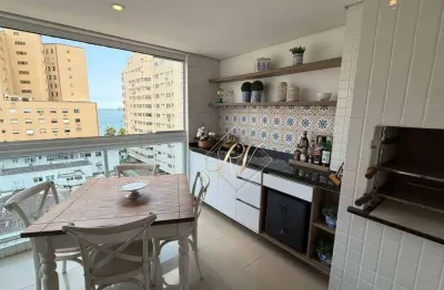 Apartamento com 3 dormitórios à venda, 117 m² por r$ 1.430.000,00 - ponta da praia - santos/sp