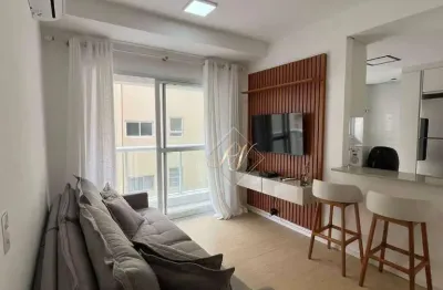 Mobiliado!!! Quadra da praia!!! Vista mar, 2 dormitórios amplos, lazer completo na cidade de santos!!!