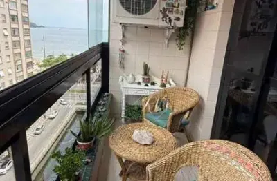 Apartamento com 3 dormitórios à venda, 122 m² por R$ 1.300.000,00 - Embaré - Santos/SP