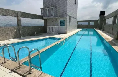 Maravilhoso apartamento garden, 3 dormitórios, vaga demarcada, lazer, na cidade de santos!!!