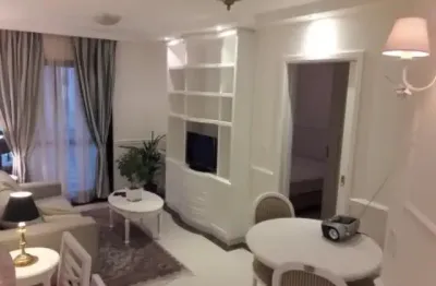 Excelente apto mobiliado - lazer - localização privilegiada