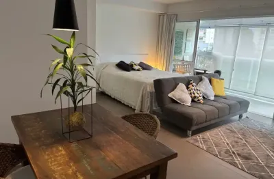 Excelente studio mobiliado - lazer - localização privilegiada