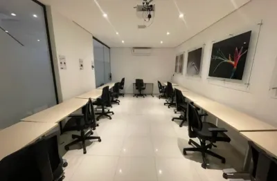 Excelente sala comercial mobiliada - localização privilegiada