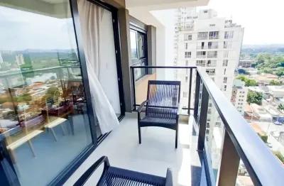 Exzcelente apto mobiliado - varanda - lazer - localização privilegiada